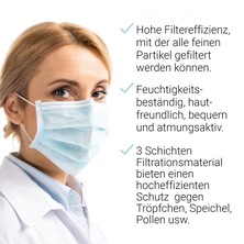 Маска медицинская, 3 шт