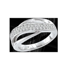 Damenring mit Zirkonia