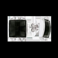 Ohrstecker mit Zirkonia und Katzenauge