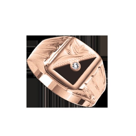 Herrenring mit Zirkonia