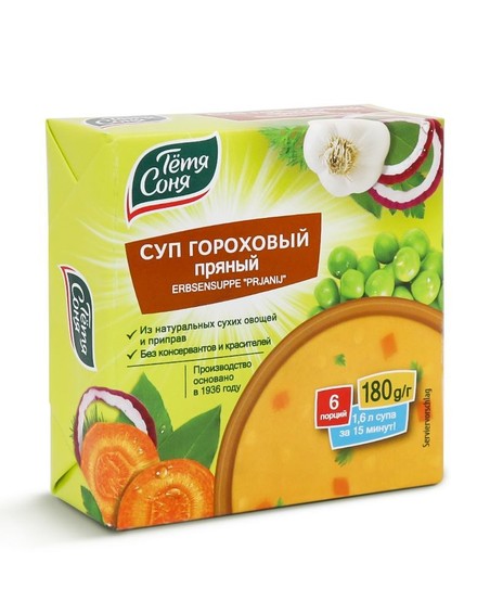 Суп гороховый, 180 г