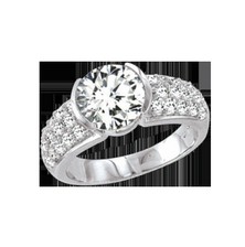 Damenring mit Zirkonia