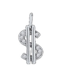 Подвеска с фианитами