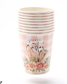Set mit Oster-Papierbechern...