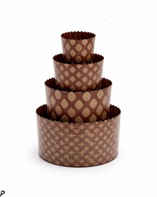 Set aus Papierbackformen...