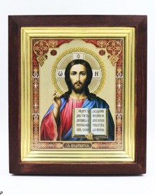 Ikone im Holzrahmen „Jesus...