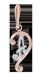 Подвеска с фианитом