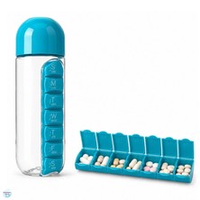 Trinkflasche mit Tabletten-...