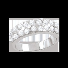 Кольцо с фианитами