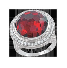 Damenring mit Zirkonia