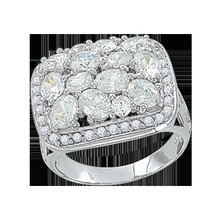 Damenring mit Zirkonia