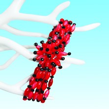 Elegantes Armband aus Glasperlen