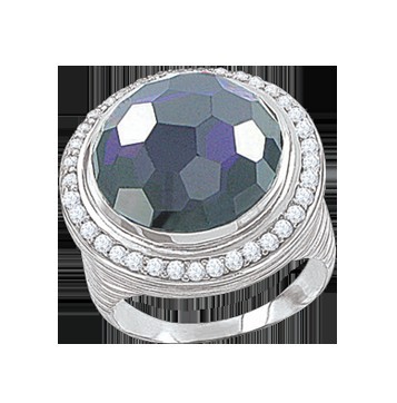 Damenring mit Zirkonia