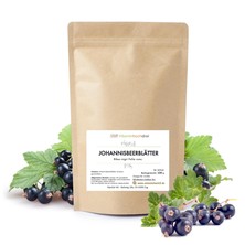 Schwarze Johannisbeerblätter