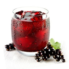 Schwarze Johannisbeerblätter