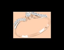 Кольцо с бриллиантами