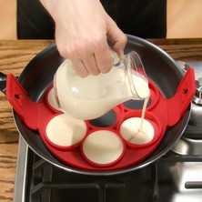 Silikonformen für Mini-Pfannkuchen, 23x23x2 cm