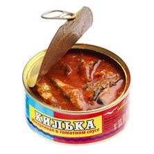 Baltische Sprotten gebraten in Tomatensauce  240g