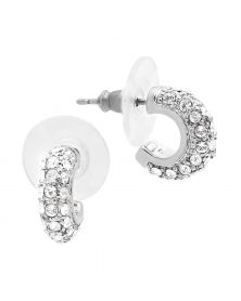 Ohrringe mit Swarovski Kristallen mit Rhodiumbeschichtung LC
