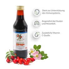 Hagebuttensirup mit Vitamin C, 250 ml
