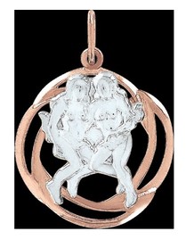 Подвеска "Знак зодиака Близнецы"