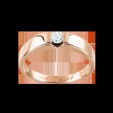 Damenring mit Brillant