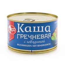 Buchweizen mit Rindfleisch