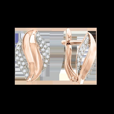 Ohrhänger mit Zirkonia