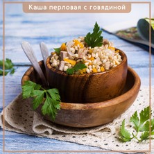 Каша перловая с говядиной