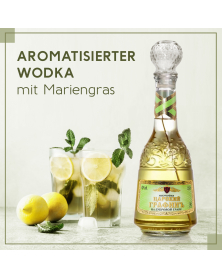 Aromatisierter Wodka "Zarskij Grafin" mit Mariengras 0,5l