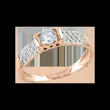 Damenring mit Swarovski Zirkonia