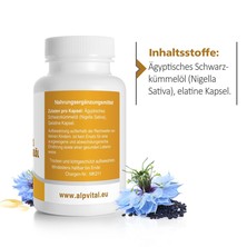 Nigella ägyptisches Schwarzkümmelöl