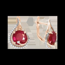 Ohrhänger mit Zirkonia