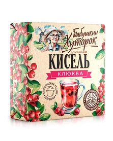 Кисель клюквенный