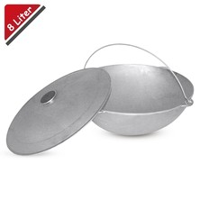 Holzedelstahlofen mit Kessel 8 L.