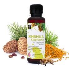 Живица кедровая с пыльцой