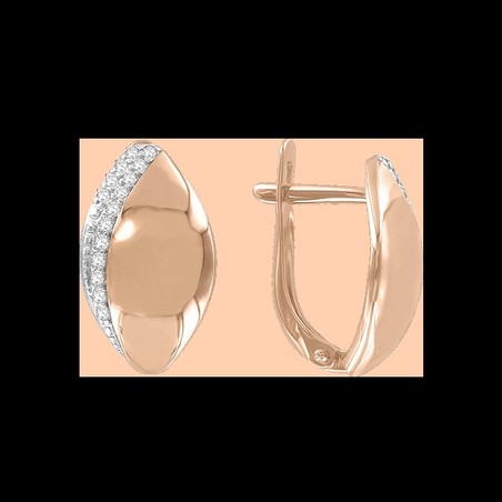 Ohrhänger mit Zirkonia