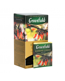 Schwarzer Tee mit Berberitze "Greenfield"