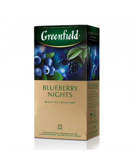 Schwarzer Tee mit Blaubeeren und Brombeeren "Greenfield"