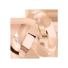 Обручальные кольца с бриллиантом