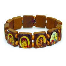 Браслет с ликами святых