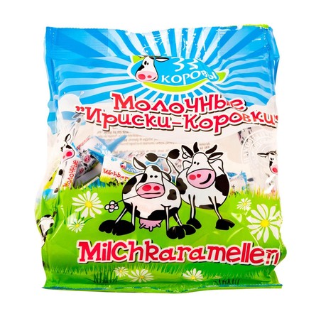 Milchkaramellen "Iriski-Korovki"