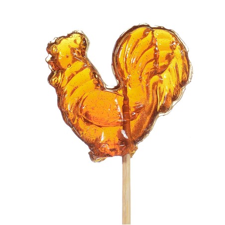 Kandiszucker-Lutscher "Hahn" 24g