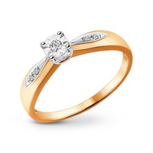 Damenring mit Brillanten