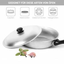 Сковорода с крышкой D24 см