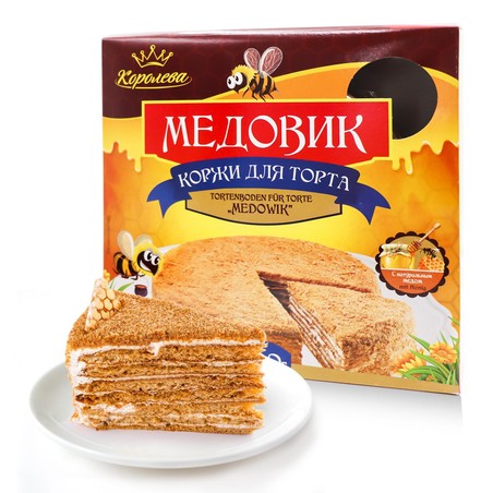 Коржи для торта Медовик